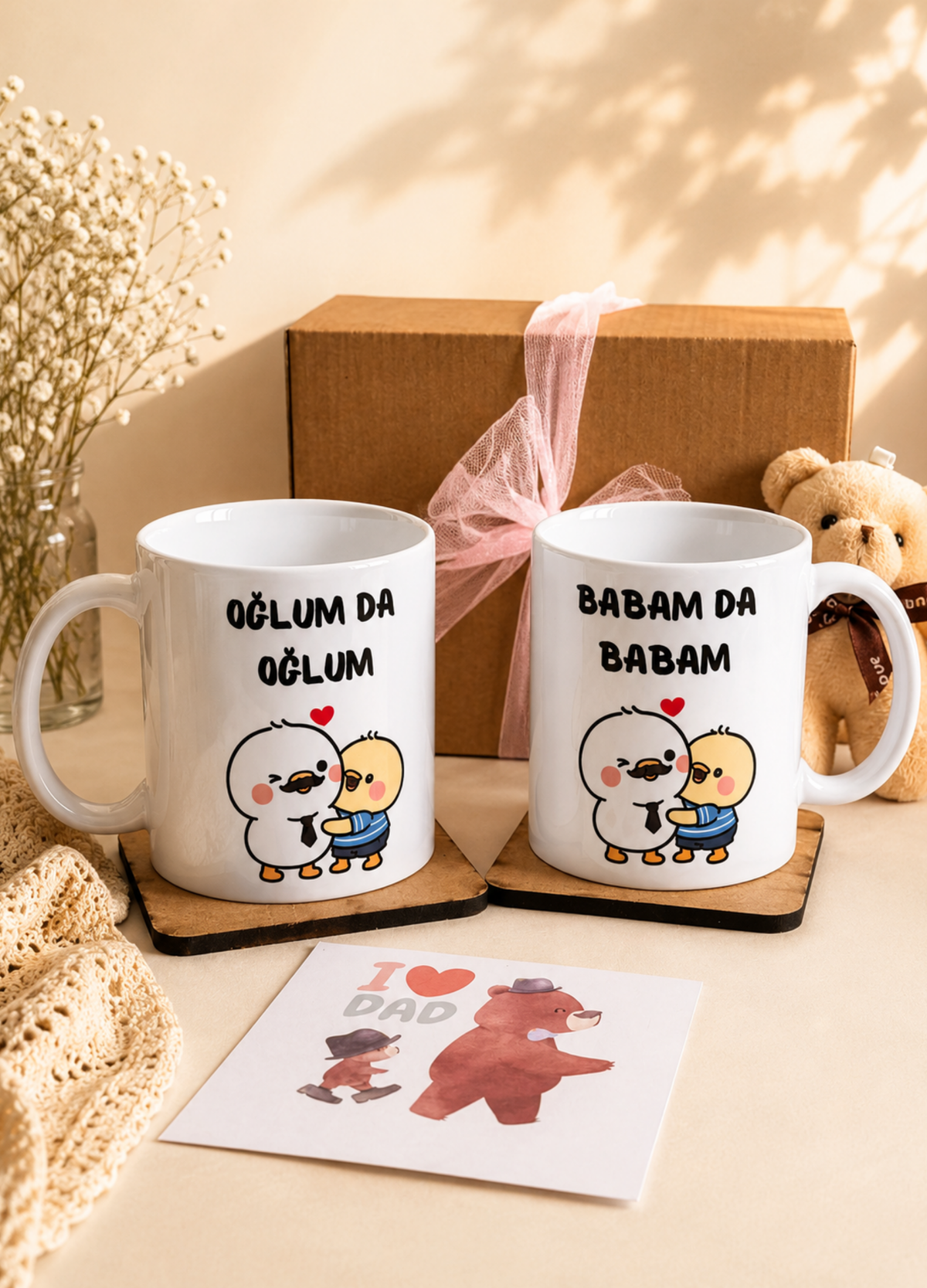 Oğlundan Babasına Hediye Seti | Babalar Günü’ne Özel Duygusal Hediye