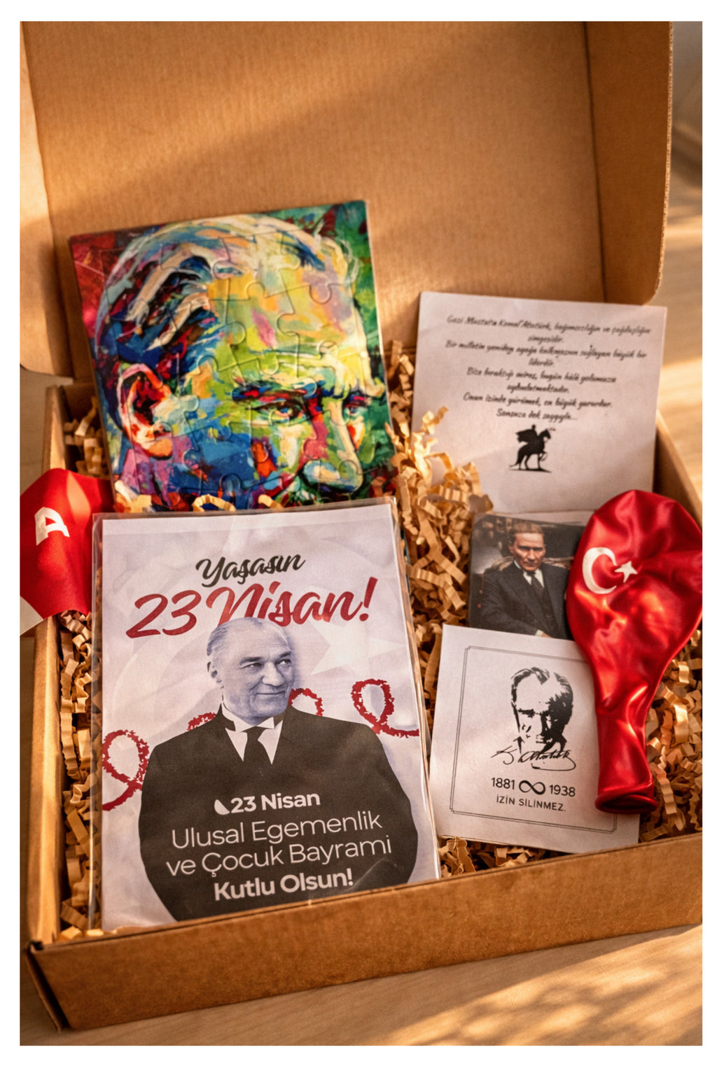 23 Nisan Çocuk Bayramı Hediye Seti – Puzzle, Balon & Sürprizler 🇹🇷✨