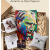 Atatürk Temalı Hediye Kutusu- 23 Nisan Hediyesi Puzzle,Kupa,Magnet,Bardak Altlığı