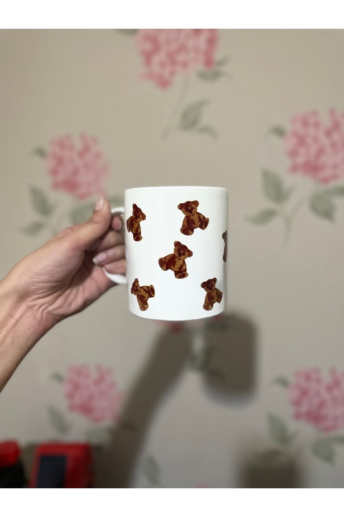 Ayıcık Teddy Bear Baskılı Kupa Bardak Seramik Kupa, Sevgili Için Hediye, Bardak, Anneler Günü,