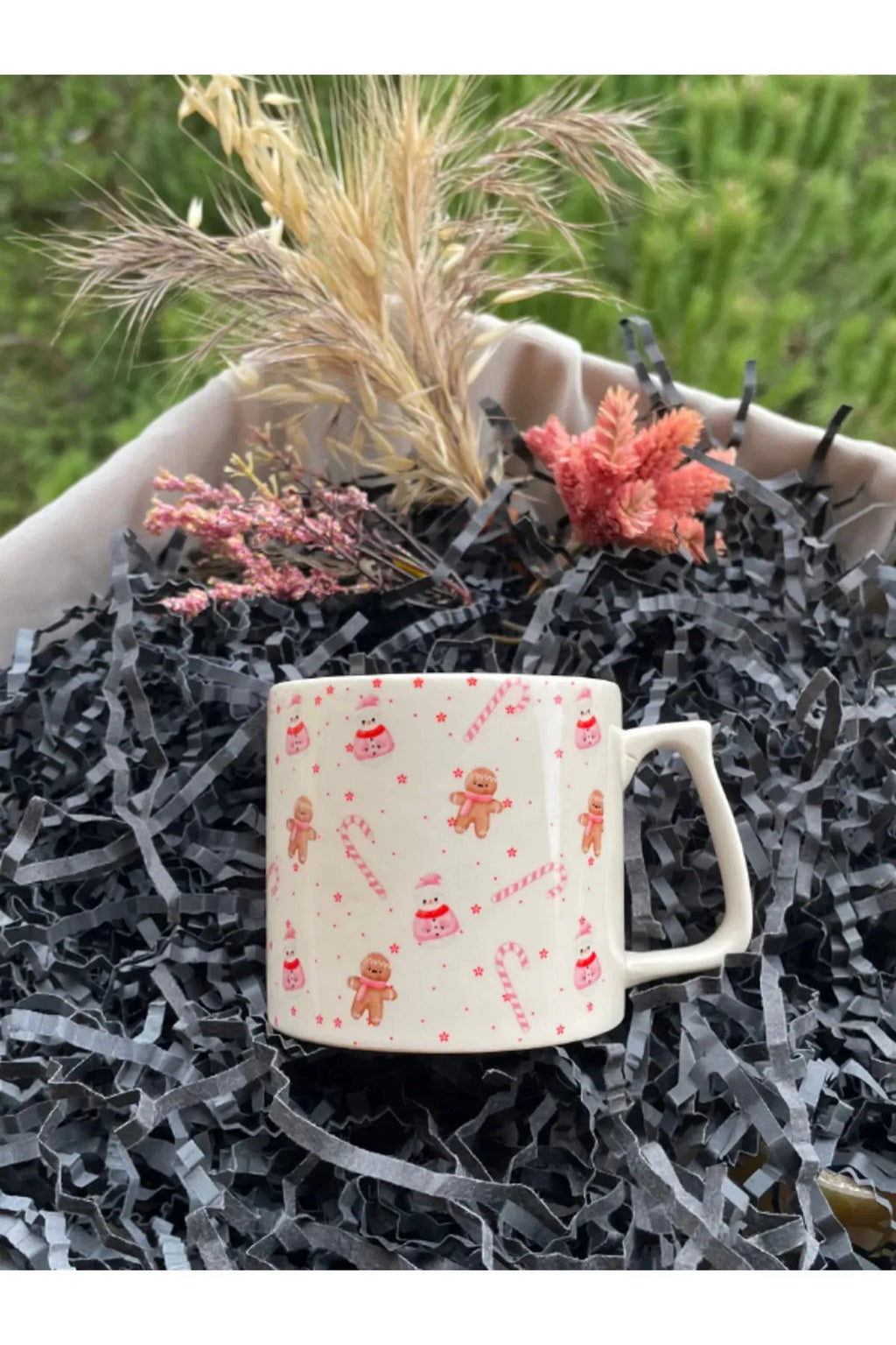 Kışın En Tatlı Hediye ☕ Yılbaşı Ağacı & Kardan Adam Kupa 💖