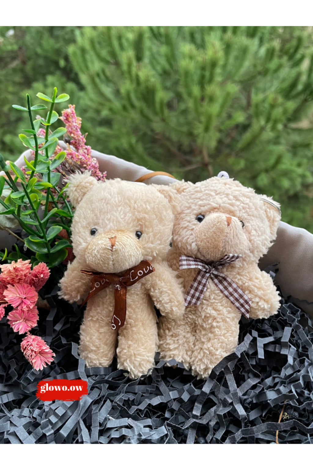 Tatlı Sürpriz Ayıcık Anahtarlık – 2’li Cute Hediye Seti 🎁