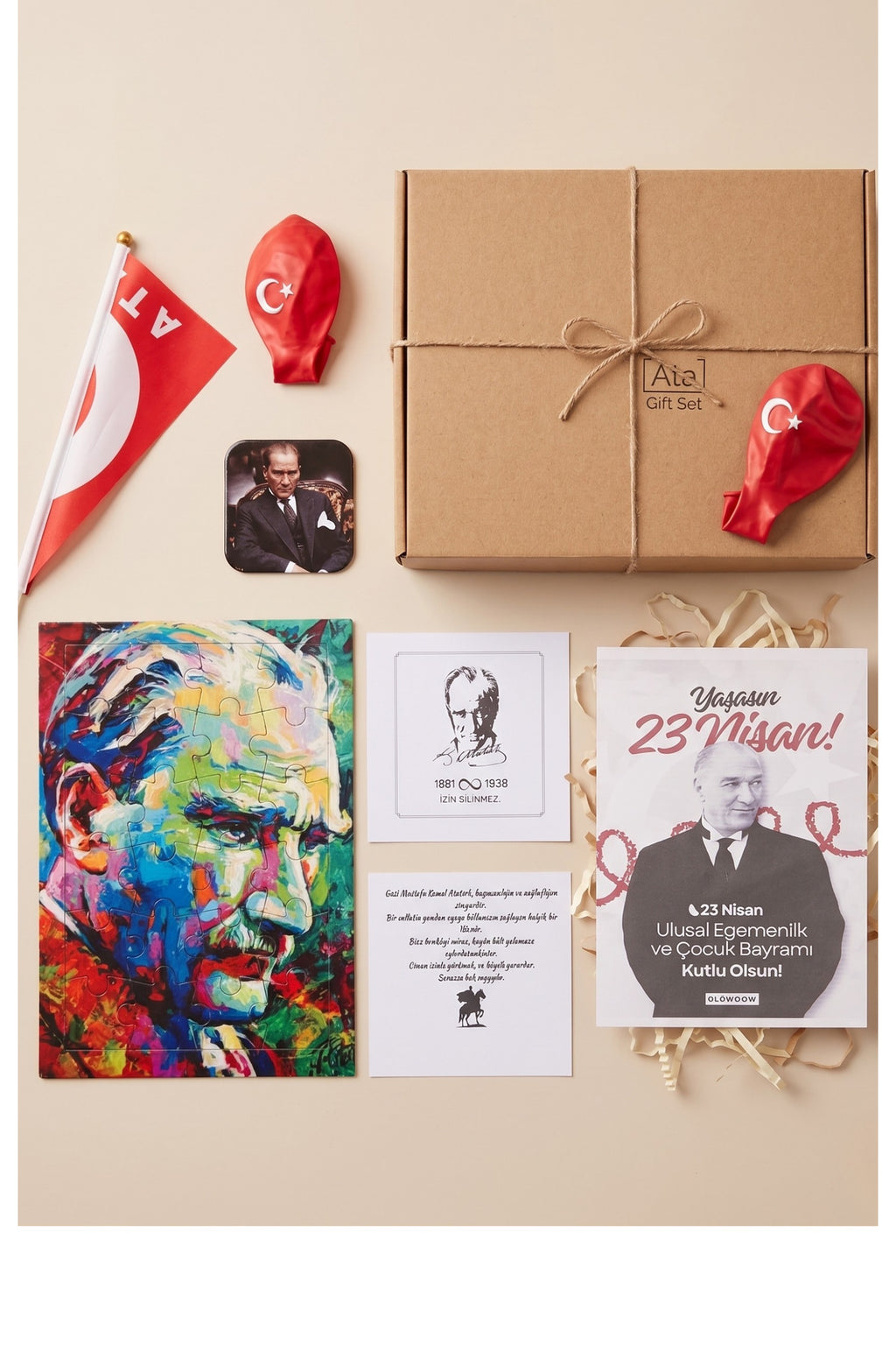 23 Nisan Çocuk Bayramı Hediye Seti – Puzzle, Balon & Sürprizler 🇹🇷✨