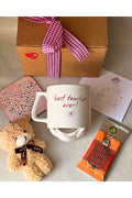 Öğretmeni Mutlu Eden Hediye Kutusu – Best Teacher Ever Kupa & Sürpriz Set 🎁💖
