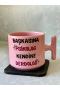 Psikologlara Özel Kupa – Mesleğine Aşık Olanlara Şık Hediye 🧠☕