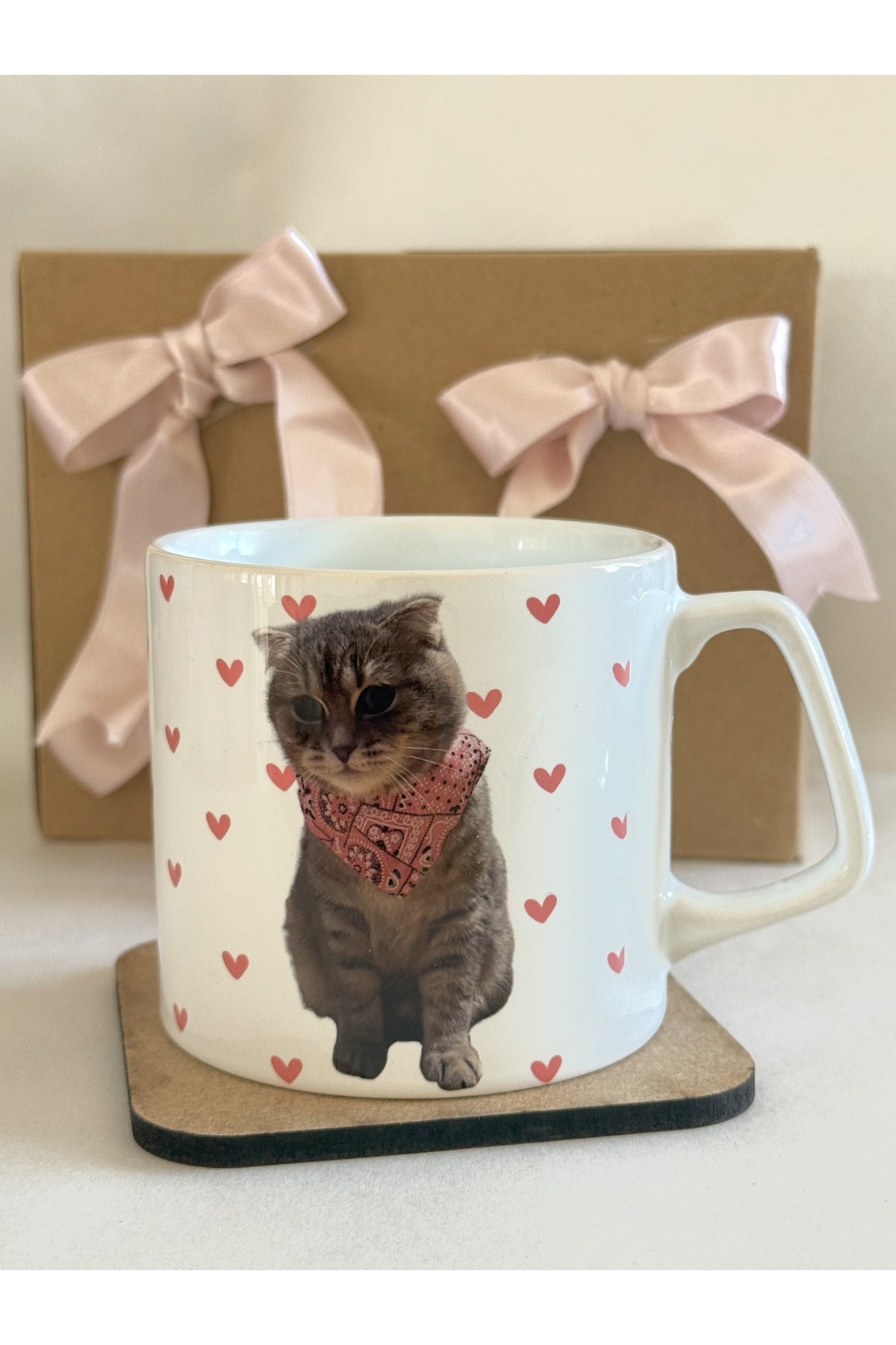 Kedi Severlere Özel Fotoğraflı Kupa – Kişiye Özel Tatlı Hediye 🐱💖