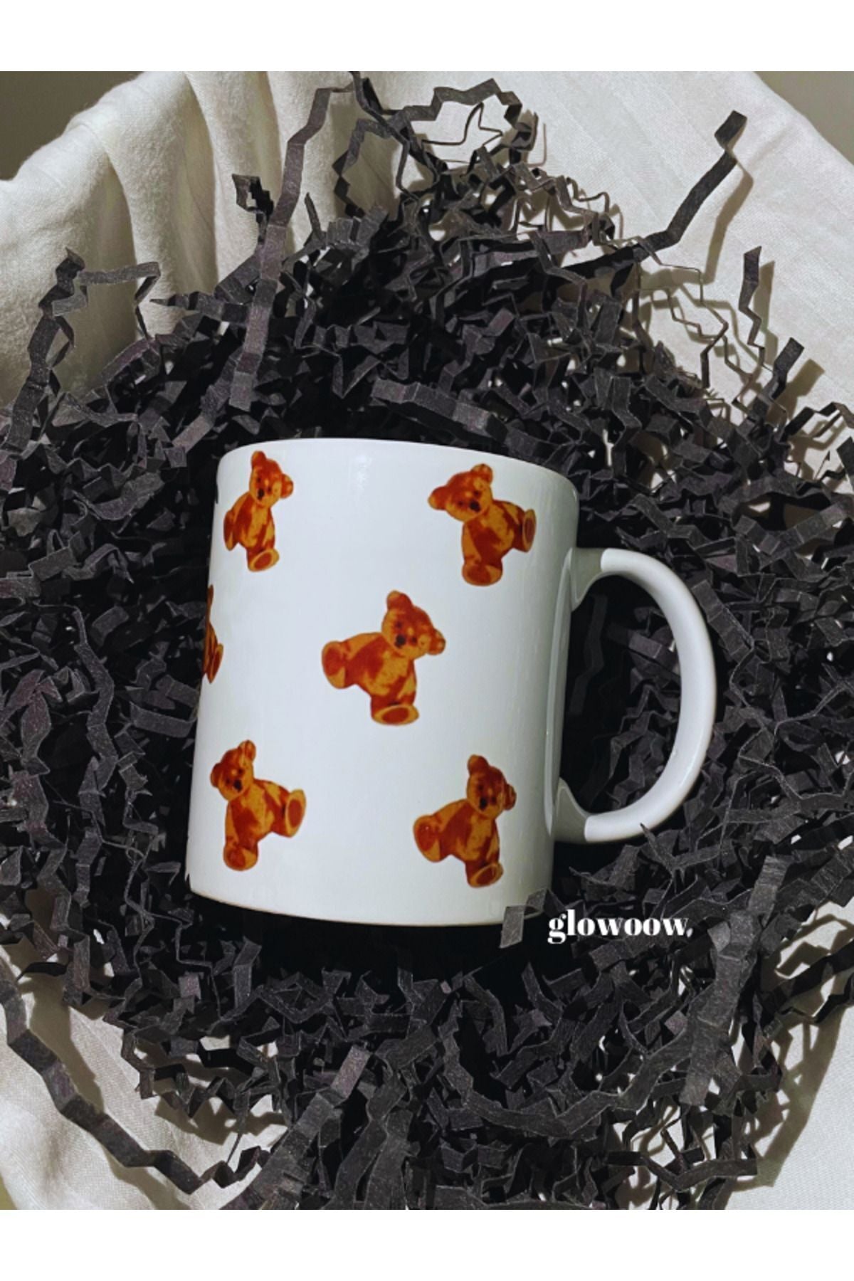 Ayıcık Teddy Bear Baskılı Kupa Bardak Seramik Kupa, Sevgili Için Hediye, Bardak, Anneler Günü,