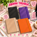 ✨ Kendin Tasarla Kişiye Özel Defter 💖 İsim Baskılı Termo Deri Lastikli Çizgili Ajanda | Kişiselleştirilebilir Hediyelik Defter 🎁