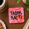 Ahşap Minimal Bardak Altlığı – Pinterest Tarzı Şık Masa Dekoru (10x10) 🌿