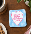 Ahşap Minimal Bardak Altlığı – Pinterest Tarzı Şık Masa Dekoru (10x10) 🌿